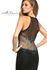 Designer Milano Formals lace long prom dress.