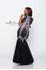 Designer Milano Formals lace long prom dress.