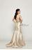 Designer Milano Formals lace long prom dress.