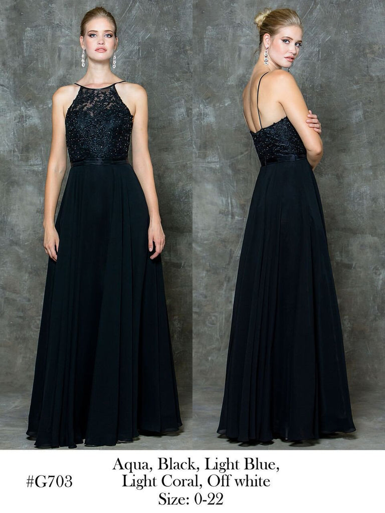 Designer prom dress lace, chiffon, satin, long.