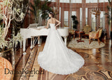 Lace wedding dress ball gown A-Line