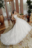 Lace wedding dress ball gown A-Line