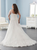 Lace Plus size wedding Dress lace mermaid trumpet gown