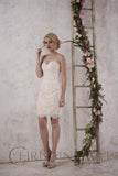 Chiffon lace long bridesmaid dress.