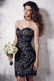 Chiffon lace long bridesmaid dress.