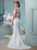 2016 Enchanting Two-Pieces Satin Wedding Gown Collection By Mon Cheri