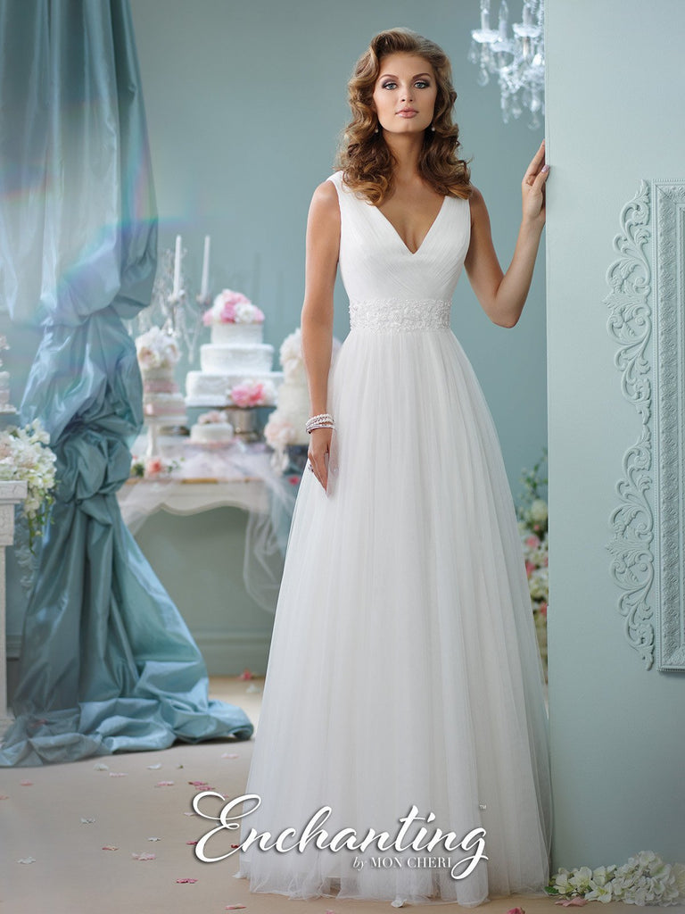 2016 Enchanting Lace Trumpet Wedding Gown Collection By Mon Cheri