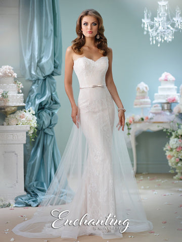 2016 Enchanting A-Line Cage Wedding Gown Collection By Mon Cheri