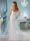 2016 Enchanting A-Line Cage Wedding Gown Collection By Mon Cheri