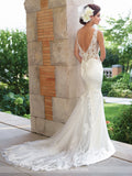 2017 Enchanting Sleeveless soft satin Wedding gown Collection By Mon Cheri