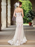 2017 Enchanting Strapless Wedding gown Collection By Mon Cheri
