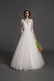Designer Chic Nostalgia lace chiffon satin tulle A-line ball gown wedding dress
