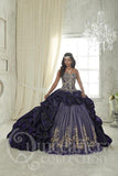 Beautiful quinceanera, sweet 16, engagement ball gown dress by designer House of Wu