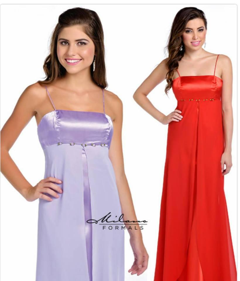 Chiffon lace long bridesmaid dress.