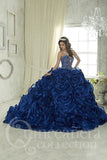 Beautiful quinceanera, sweet 16, engagement ball gown dress designed by House of Wu