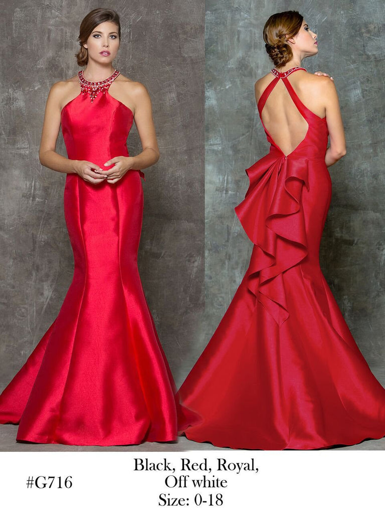 Designer prom dress lace, chiffon, satin, beading long.