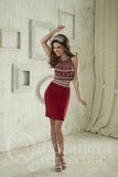 Beautiful quinceanera, sweet 16, engagement ball gown dress designed by House of Wu