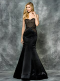 48''SATIN DRESS WITH SCARF