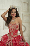 Beautiful quinceanera, sweet 16, engagement ball gown dress by designer House of Wu