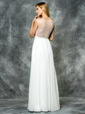 48''VELVET CHIFFION DRESS WITH SCARF