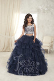 Beautiful Two Pieces quinceanera, sweet 16, engagement ball gown dress designed by House of Wu
