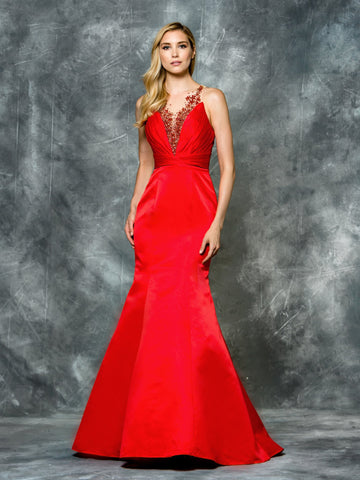 48''SATIN DRESS