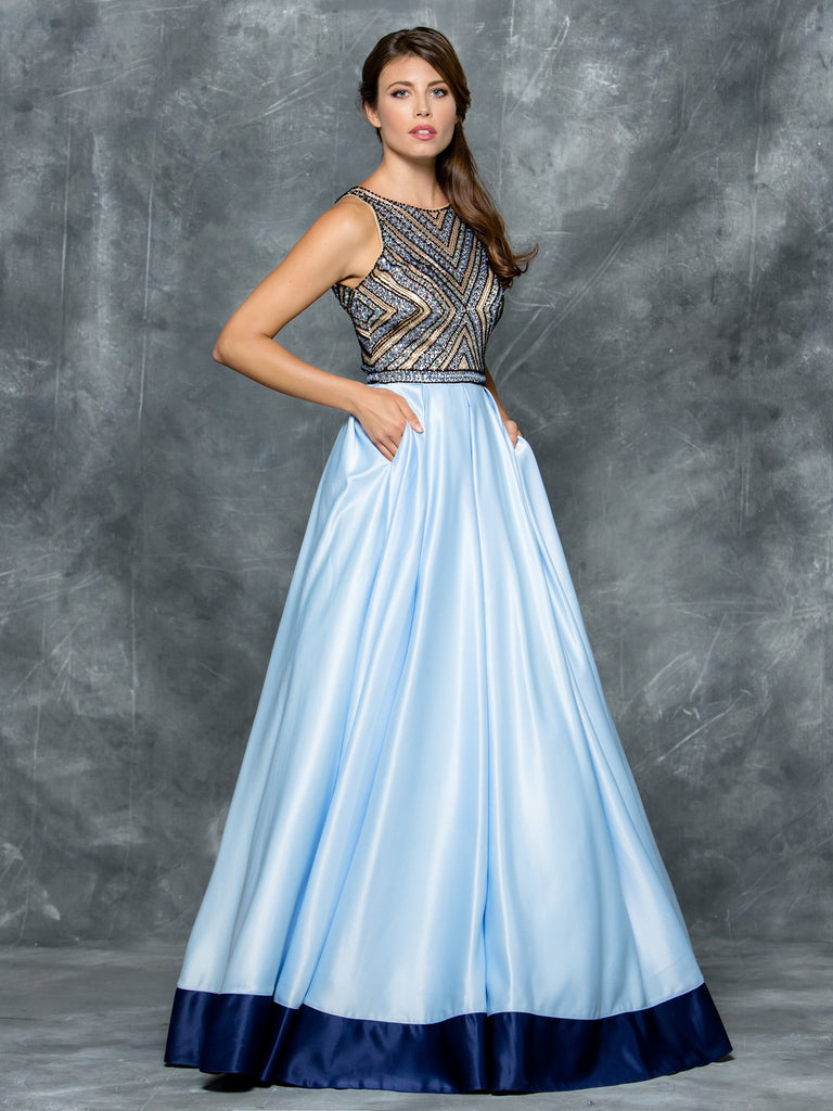 48''SATIN DRESS