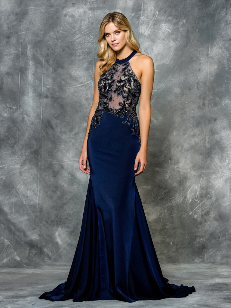 48''FAILLE DRESS WITH SCARF