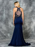 48''FAILLE DRESS WITH SCARF