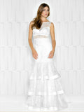 48''LACE&MESH DRESS