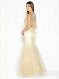 48" TWO PIECES MESH DRESS
