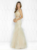 48" TWO PIECES MESH DRESS