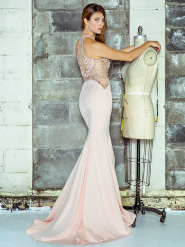 48" STRETCH CREPE DRESS