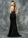 48' STRETCH CREPE DRESS