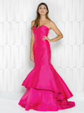 48"MIKADO DRESS WITH SCARF