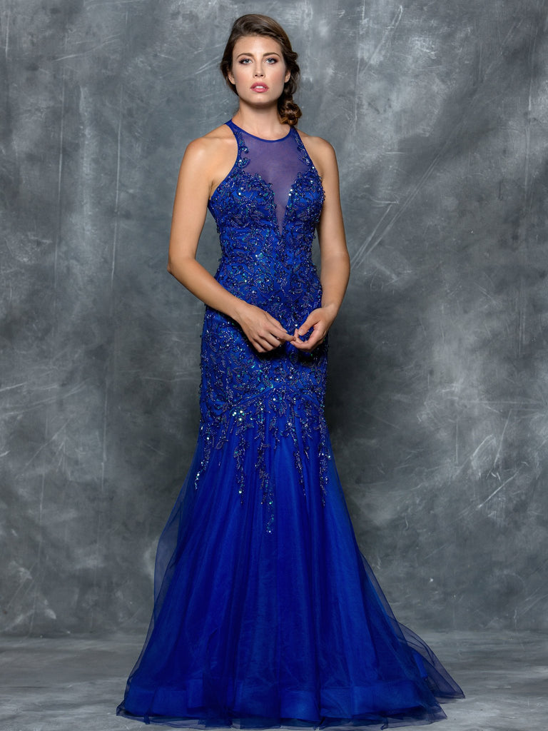 48''MESH DRESS WITH SACRF