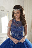 Beautiful quinceanera, sweet 16, engagement ball gown dress designed by House of Wu