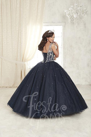 Beautiful quinceanera, sweet 16, engagement ball gown dress designed by House of Wu