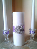 Wedding accessories unity candle set