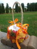 Wedding accessories flower girl basket