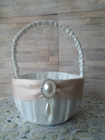 Wedding accessories flower girl basket