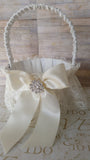 Wedding accessories flower girl basket