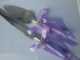 Wedding accessories cake server knife set