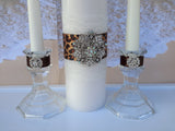 Wedding accessories unity candle set