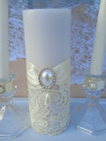 Wedding accessories unity candle set