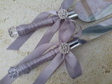 Wedding accessories cake server knife set