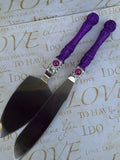 Wedding accessories cake server knife set