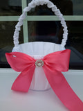 Wedding accessories flower girl basket & ring bearer pillow