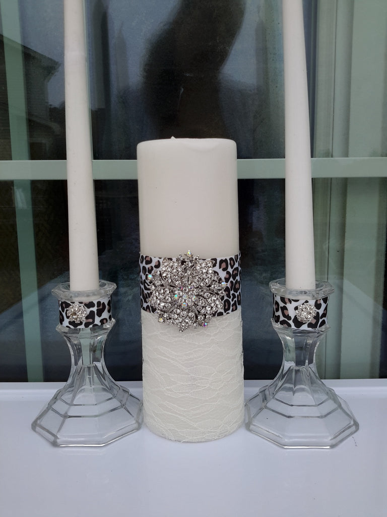 Wedding accessories unity candle set
