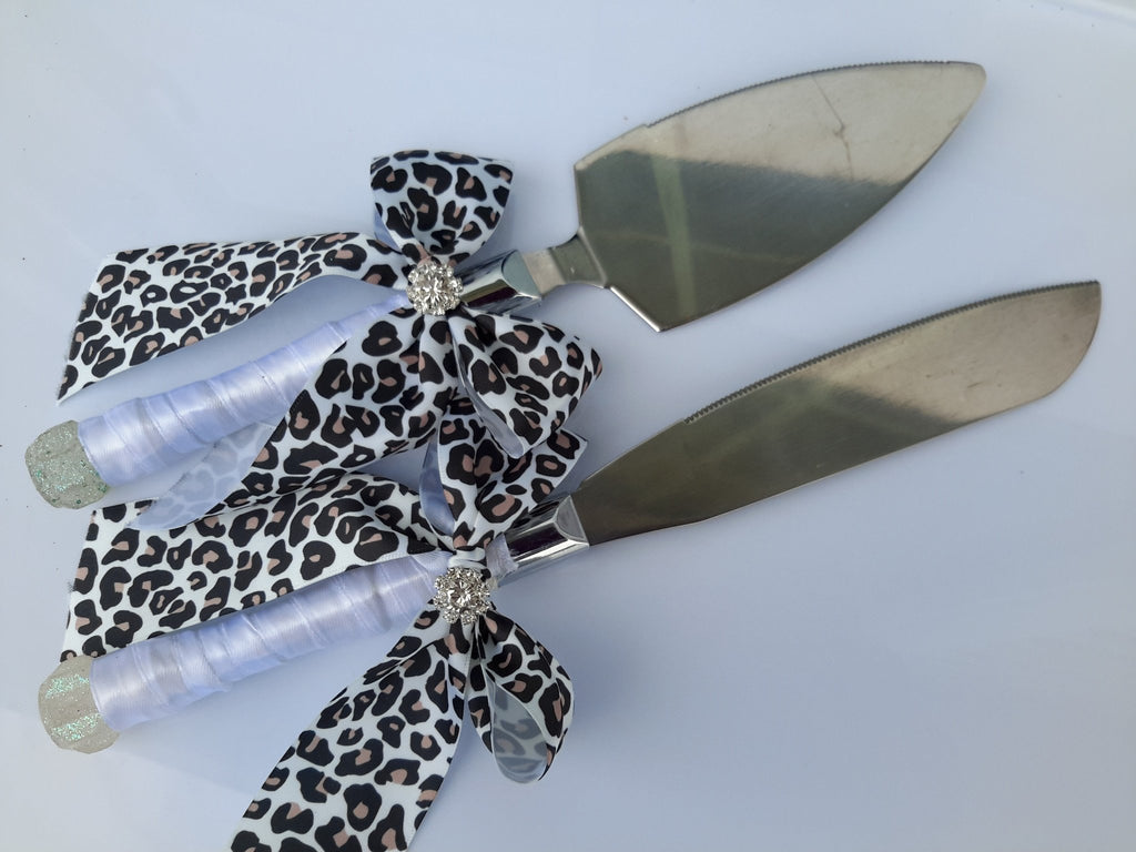 Wedding accessories cake server knife set